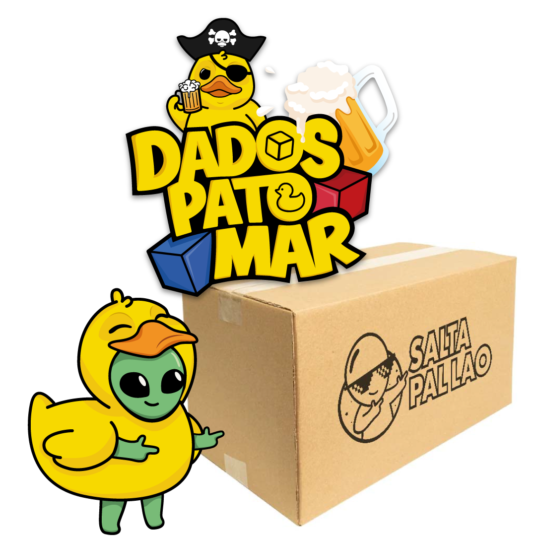 CAJA Dados Pato Mar (15u)