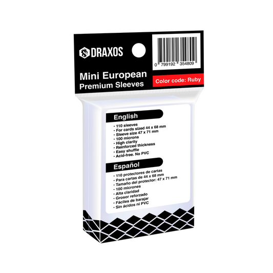 Protectores Mini European 44x68mm