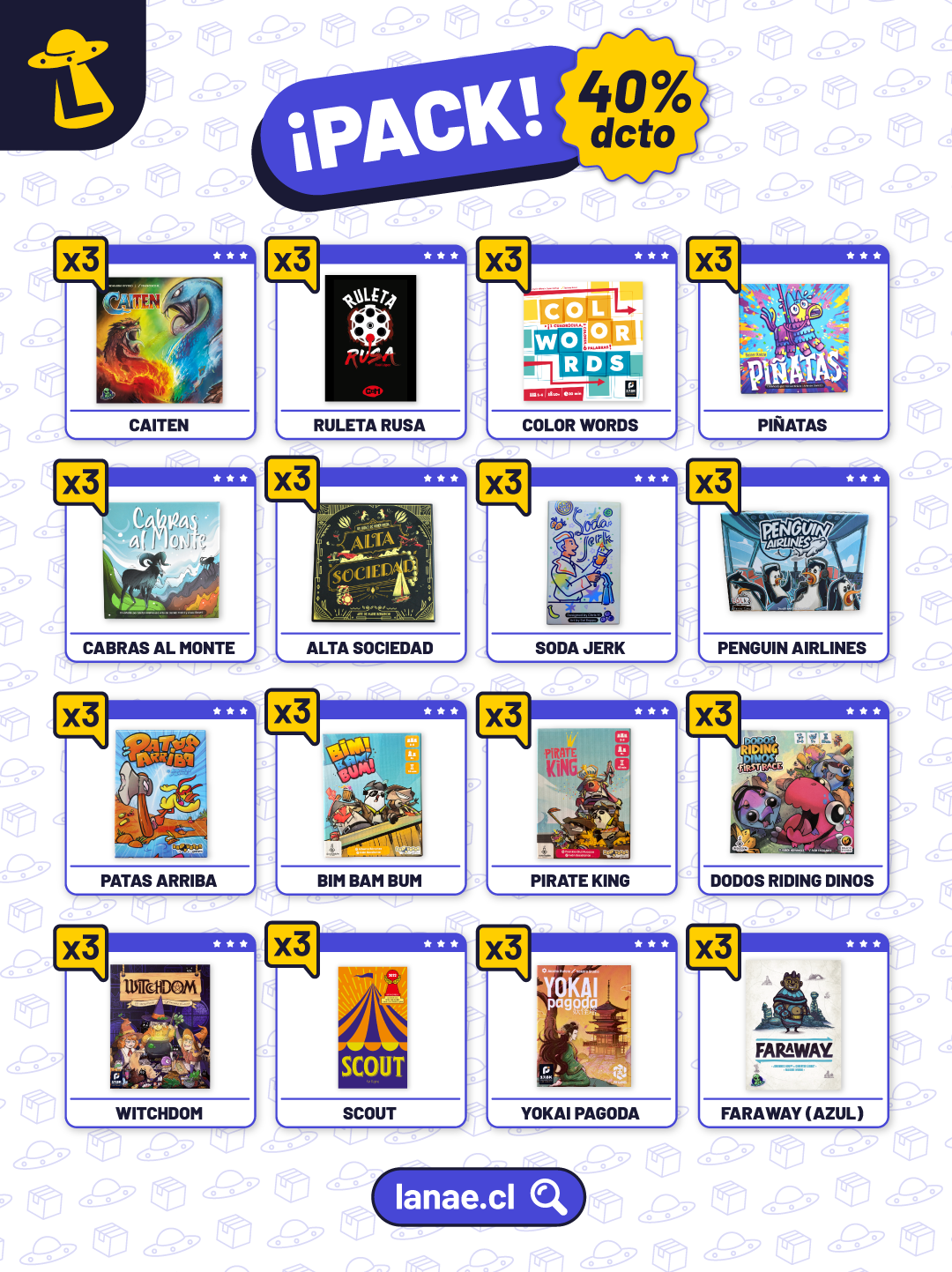 PACK PREVENTA Lanzamientos y Clásicos