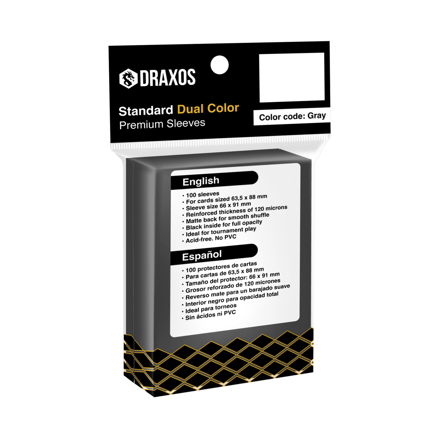 Protectores Standard Dual Color Blue 63,5x88mm