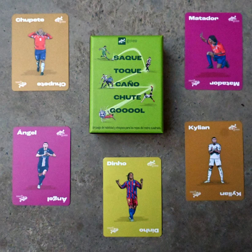 Saque Toque Caño Chute Gol