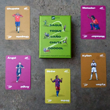 Saque Toque Caño Chute Gol