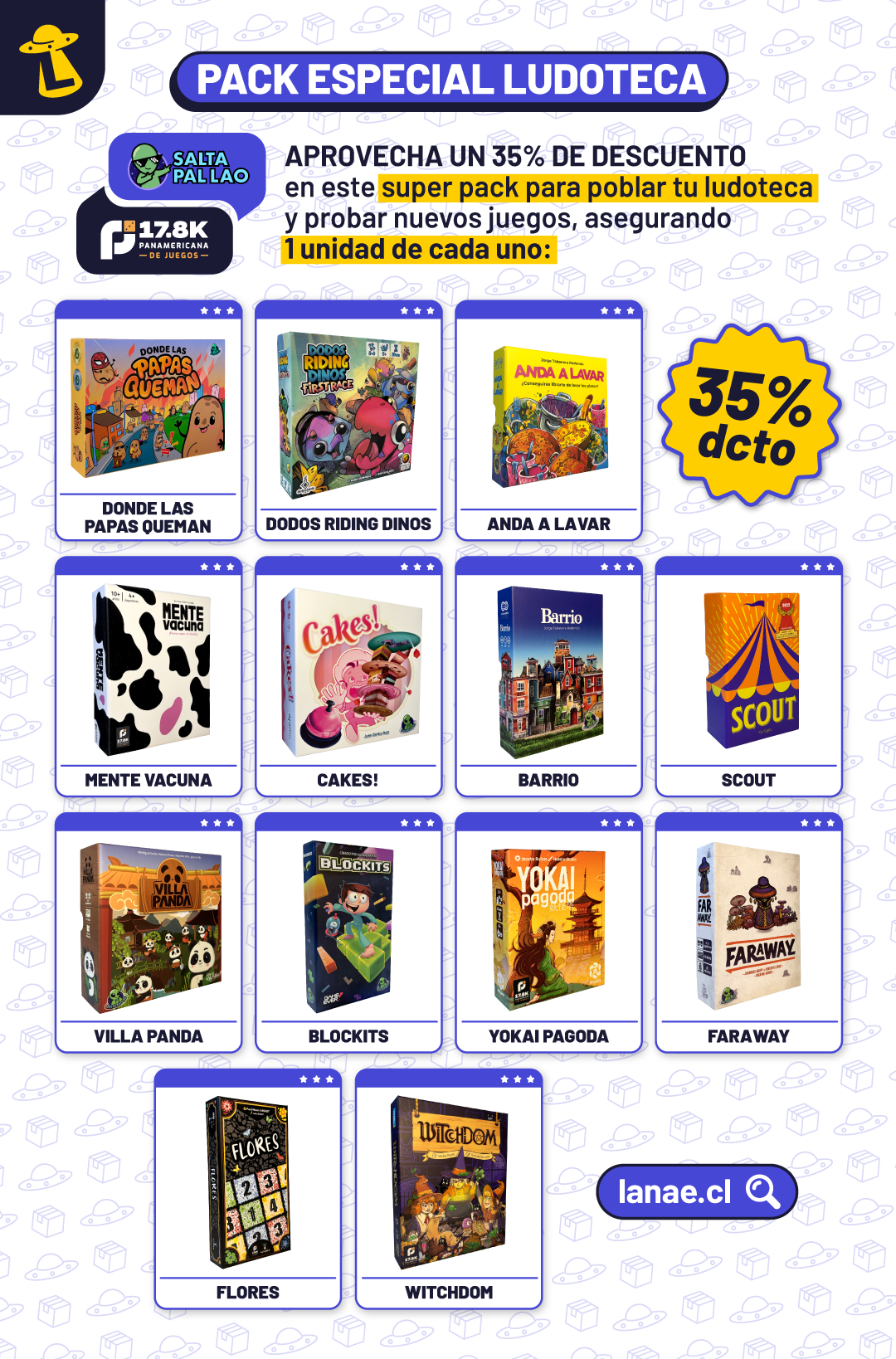 Pack Especial Ludoteca