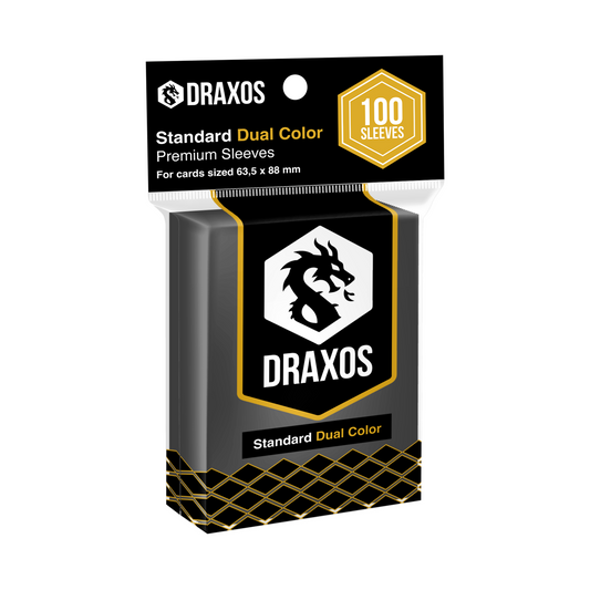 Protectores Standard Dual Color Black 63,5x88mm
