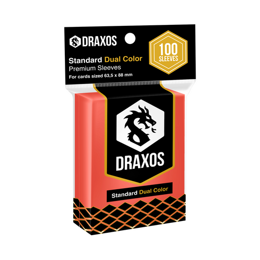 Protectores Standard Dual Color Red 63,5x88mm